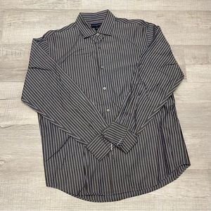 Stripped Banana Republic button down shirt - Size M.